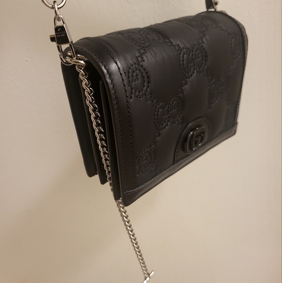 Authentic GG Matellase Mini Messenger Bag - Picture 8 of 13